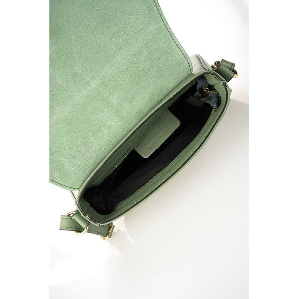 Borsa in pelle verde Lucia - Anne & Elle-image-3