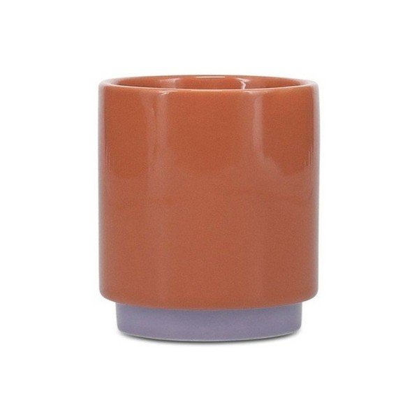 Tazzina arancione/viola in gres 270 ml Duo – ONA