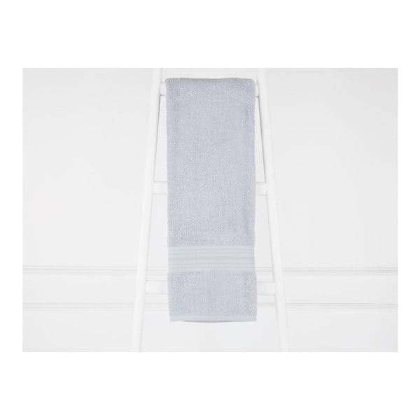 Asciugamano di cotone blu Emily, 70 x 140 cm - Foutastic