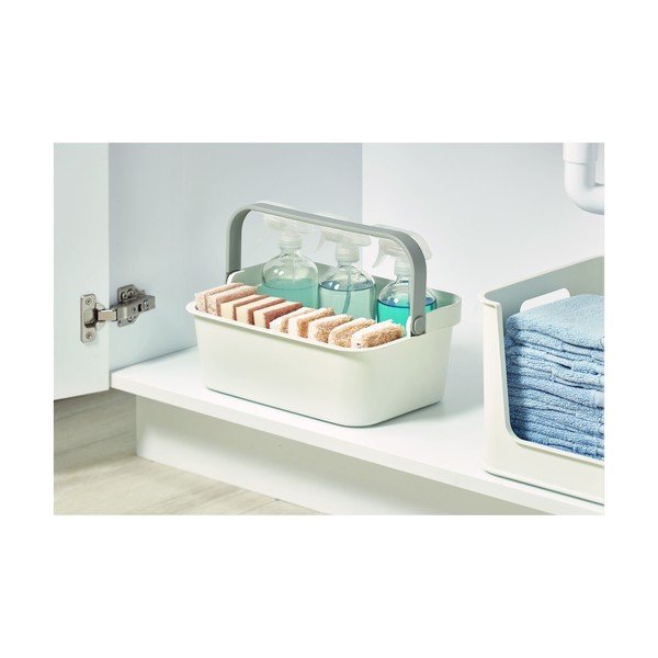 Cestino portaoggetti bianco Eco - iDesign-image-4