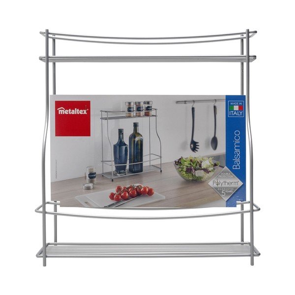 Scaffale per spezie a 2 livelli Balsamico - Metaltex-image-4