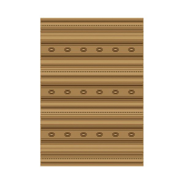 Tappeto beige e marrone Decora, 160 x 230 cm - Universal-image-1