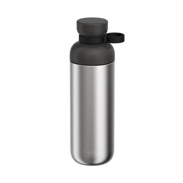 Bottiglia nera/argentata in acciaio inox 700 ml Vita – Mepal