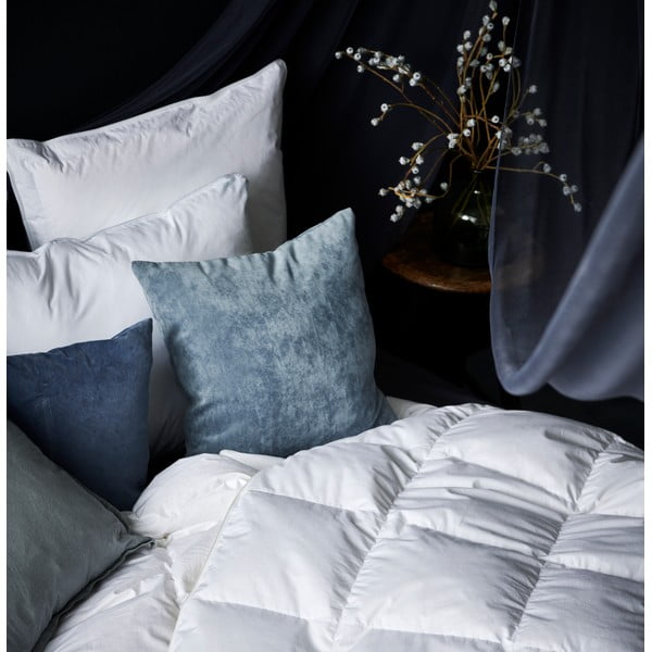 Cuscino con imbottitura in piuma 80x80 cm Neptune Medium - Universe of Sleeping-image-4