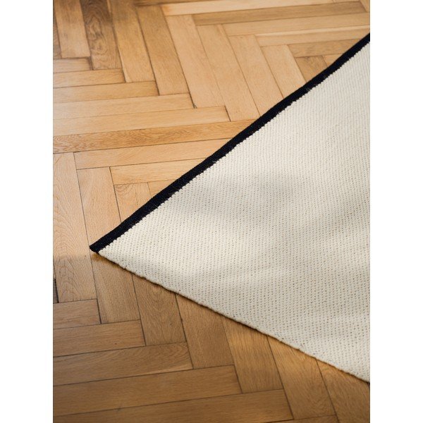 Tappeto beige in lana tessuto a mano 140x200 cm Mavi – noo.ma-image-2