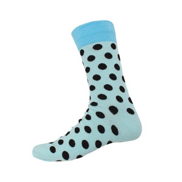 Ponožky Big Dots Green, velikost 40-44
