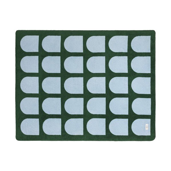 Coperta verde/blu 150x200 cm Gilli – noo.ma
