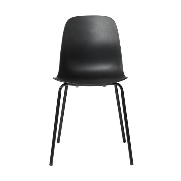 Sedia da pranzo nera Whitby - Unique Furniture-image-3