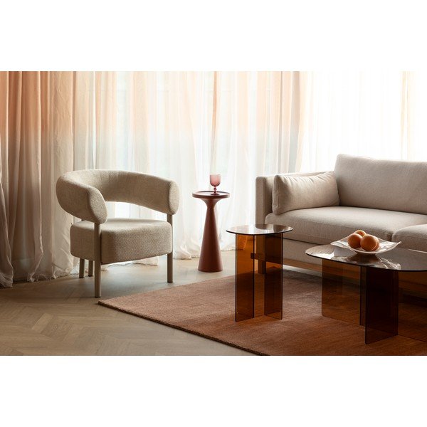 Tavolino in vetro 30x40 cm Linea – Zuiver-image-4