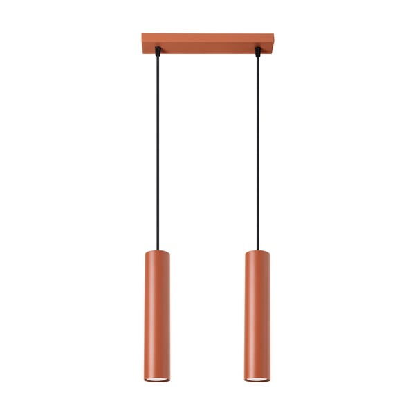 Lampadario color mattone Castro – Nice Lamps