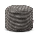 Puof a sacco grigio scuro con rivestimento in velluto a coste Mini – SLOWDOWN