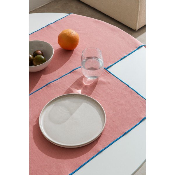 Tovagliette di stoffa in set da 2 35x50 cm Contrast Edge - Really Nice Things-image-1