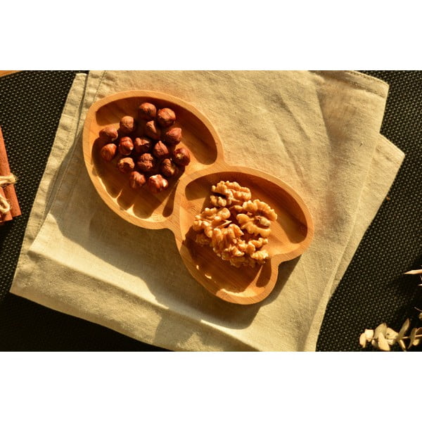 Vassoio in bambù 10x18 cm - Hermia-image-4