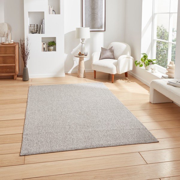 Tappeto grigio 200x290 cm Boucle – Think Rugs-image-1