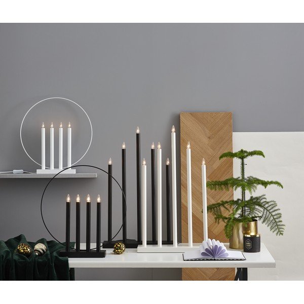 Portacandele LED con alimentazione a corrente (altezza totale 45 cm) Glory – Star Trading-image-4