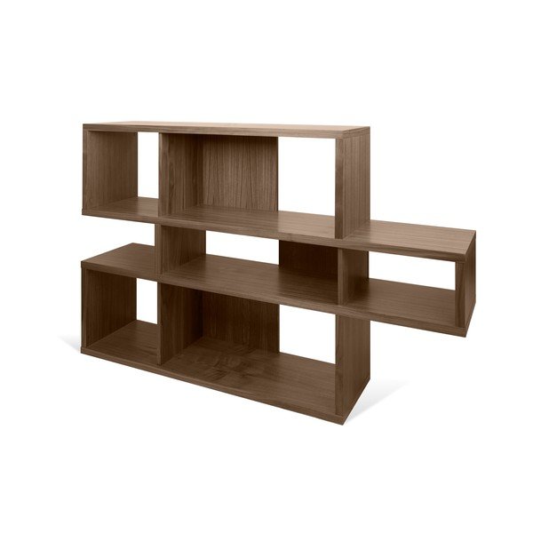 Libreria marrone scuro London Small, 156 x 100 cm - TemaHome-image-3