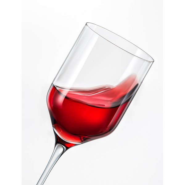 Set di 6 bicchieri da vino , 400 ml Uma - Crystalex-image-2