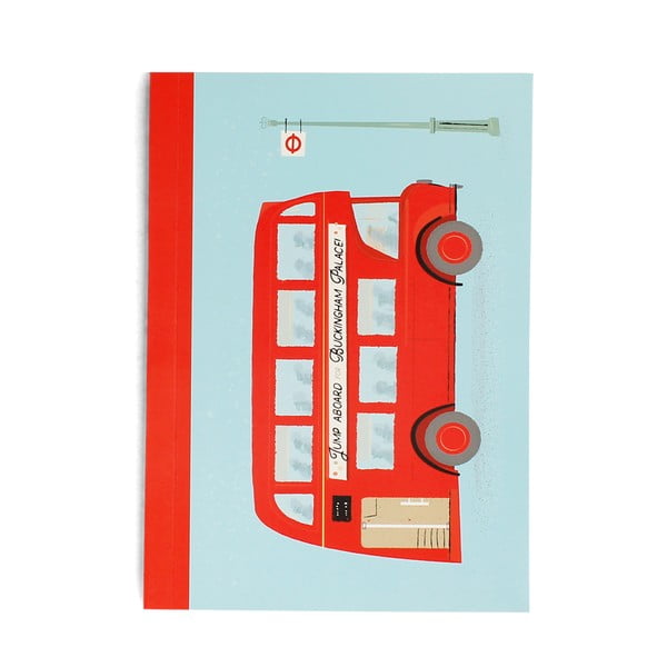 Quaderno 60 pagine formato A6 Routemaster Bus - Rex London