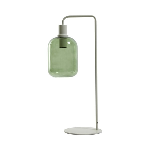 Lampada da tavolo verde (altezza 60 cm) Lekar - Light & Living