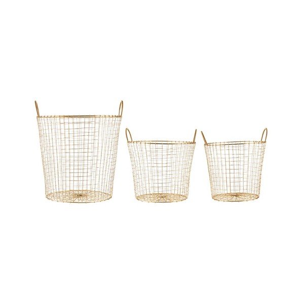 Sada 3 košíků Goldie Trio