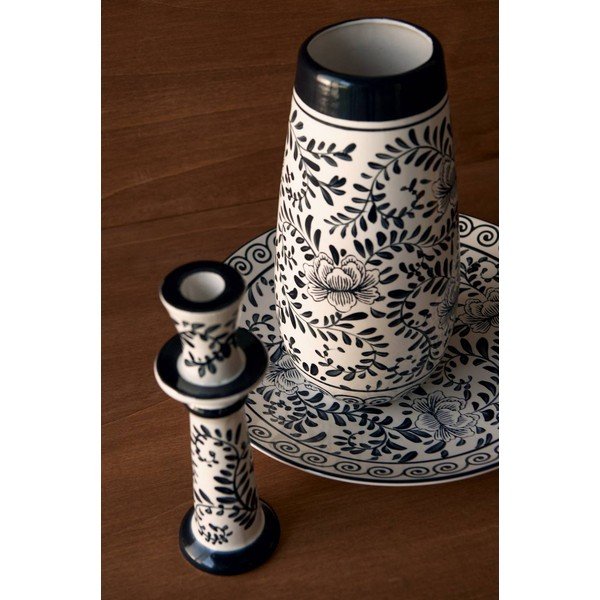 Vaso blu (altezza totale 26 cm) Melissa – Ellos Home-image-2