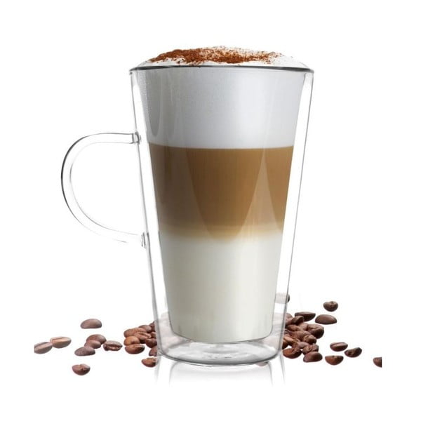 Tazza a doppia parete Amo Latte, 320 ml - Vialli Design