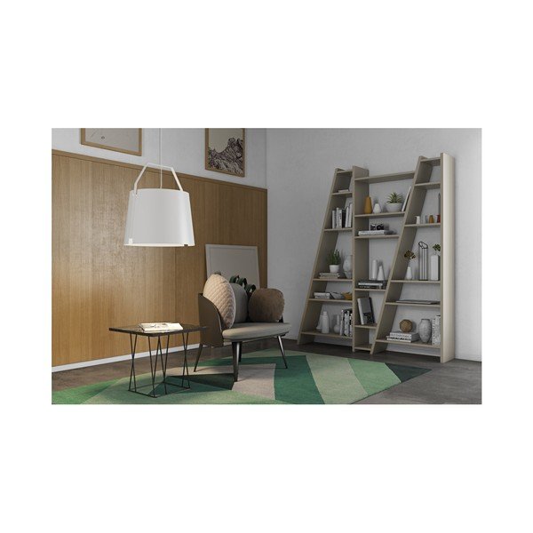 Tavolino in marmo nero con gambe nere Helix, 50 x 50 cm - TemaHome-image-2