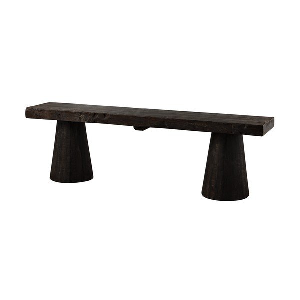 Panchina marrone scuro Clyde – WOOOD-image-2