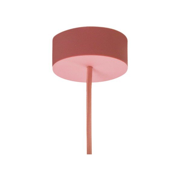 Lampada a sospensione rosa Glassy - SULION-image-1