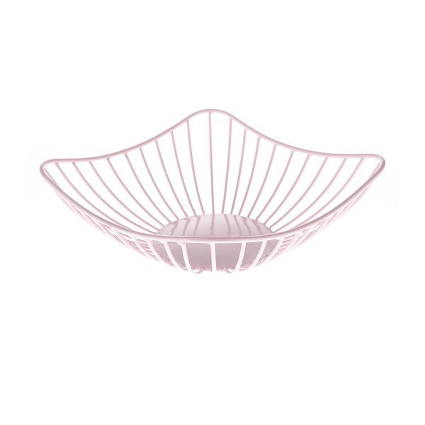 Vassoio decorativo in metallo 23x27 cm – Dakls