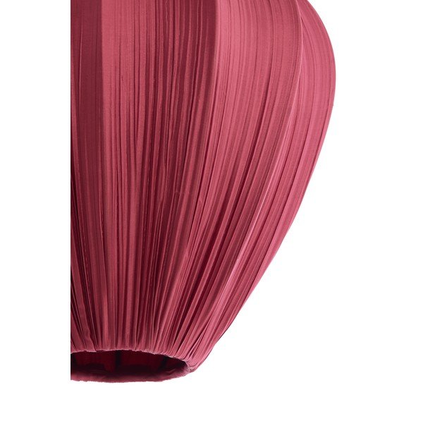 Lampadario burgundy con paralume in tessuto ø 12 cm Verita – Light & Living-image-4