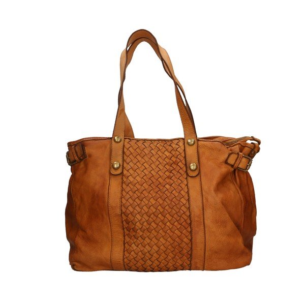 Borsa in pelle marrone - Chicca Borse