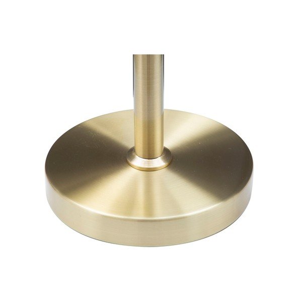 Lampada da tavolo bianca/dorata con paralume in vetro (altezza totale 74 cm) Glamy – Mauro Ferretti-image-4