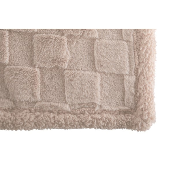 Coperta beige in micropile 150x200 cm Rava – Tiseco Home Studio-image-2