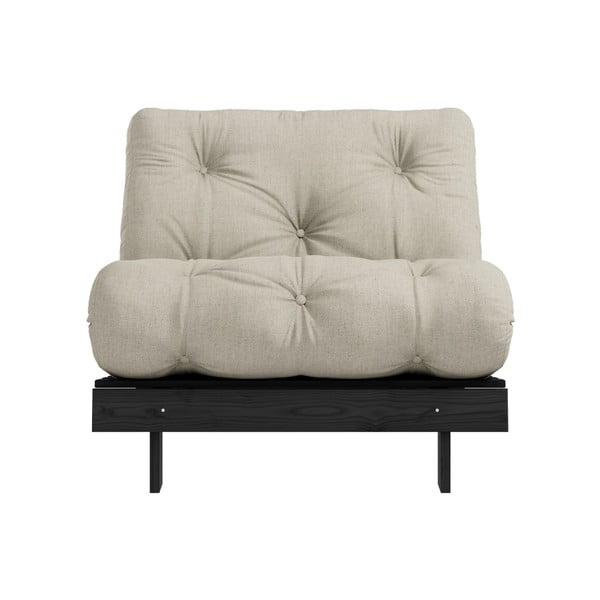 Poltrona variabile Nero/Lino Beige Roots - Karup Design-image-3