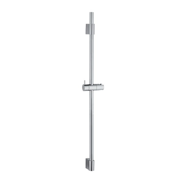 Asta doccia a parete in acciaio inox argento lucido 90 cm Classic - Wenko