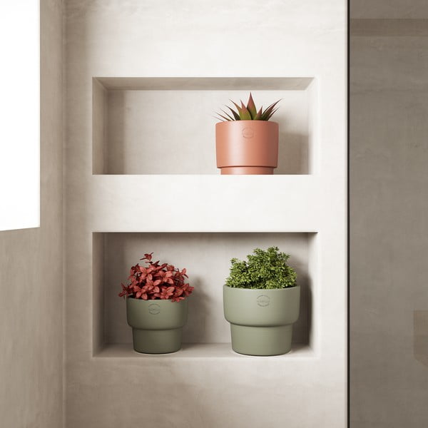 Vaso in ceramica fatto a mano ø 17 cm Echo - Artevasi-image-4