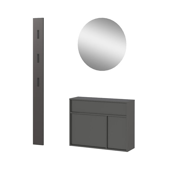 Set da corridoio color antracite Ameca 2.0 - Germania