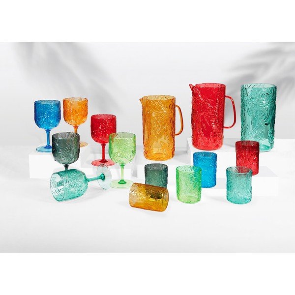 Set di bicchieri in acrilico 6 pz 400 ml Tropical – Brandani-image-1