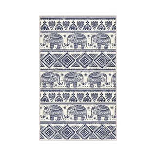 Tappeto blu lavabile 120x180 cm Elephant – Mila Home