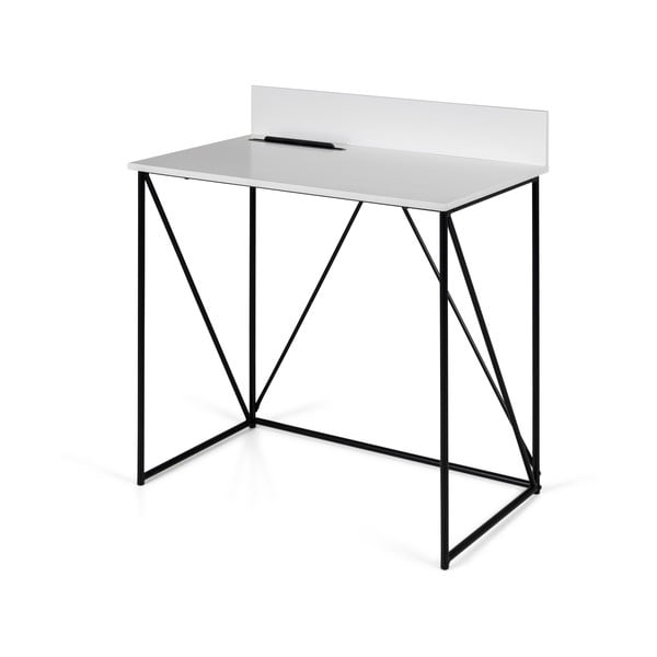 Tavolo da lavoro bianco , 80 x 48 cm Tell - Tenzo-image-2