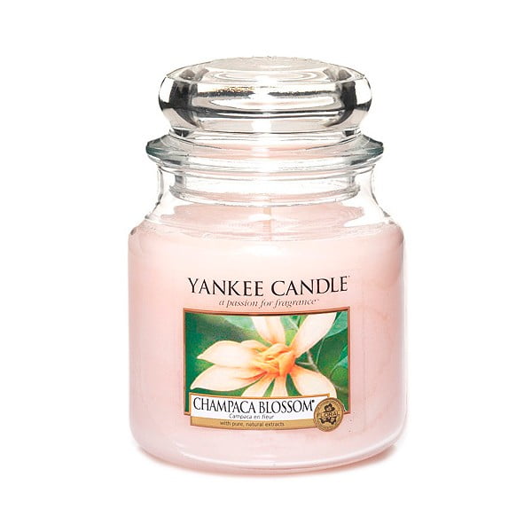 Vonná svíčka Yankee Candle Květ Magnólie Champaca, doba hoření 65 - 90 hodin