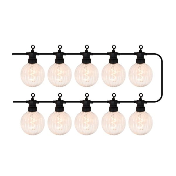 Catena luminosa numero di lampadine 10 pezzi lunghezza 300 cm Luke - Sirius-image-2