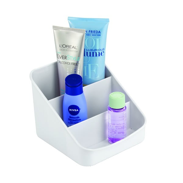 Organizer grigio con 3 scomparti , 16 x 14,5 cm Linus - iDesign-image-3