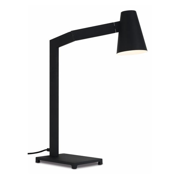 Lampada da tavolo nera con paralume in metallo (altezza 60 cm) Biarritz - it's about RoMi