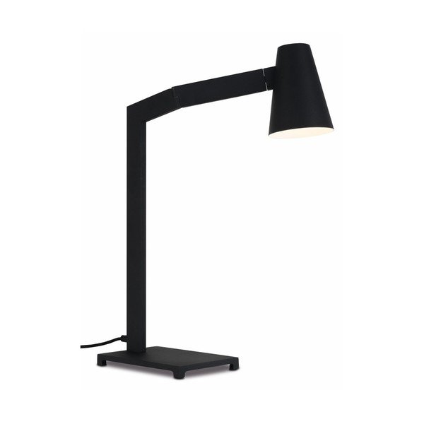 Lampada da tavolo nera con paralume in metallo (altezza 60 cm) Biarritz - it's about RoMi