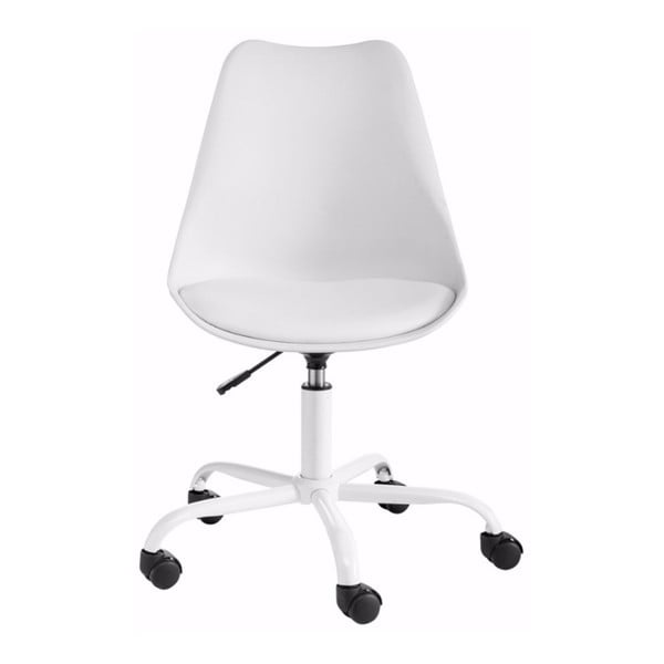 Sedia da ufficio regolabile bianca Dan - Støraa-image-1