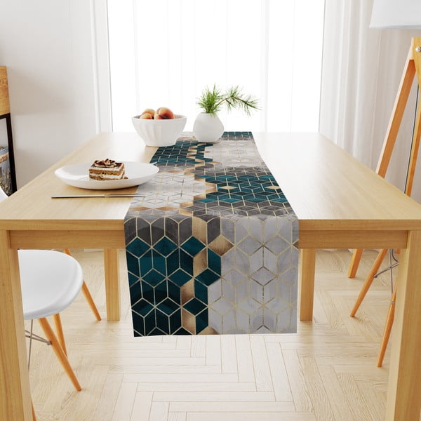 Runner da tavolo 140x45 cm Optic - Minimalist Cushion Covers-image-2