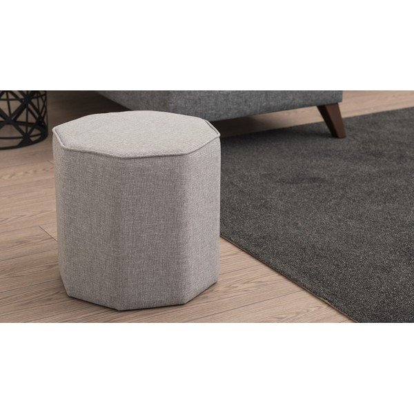 Sgabello marrone chiaro Hexa - Balcab Home-image-2