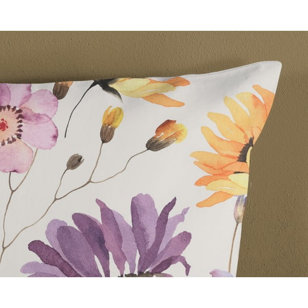 Biancheria da letto in cotone bianco per letto singolo 140x200 cm - Good Morning-image-3